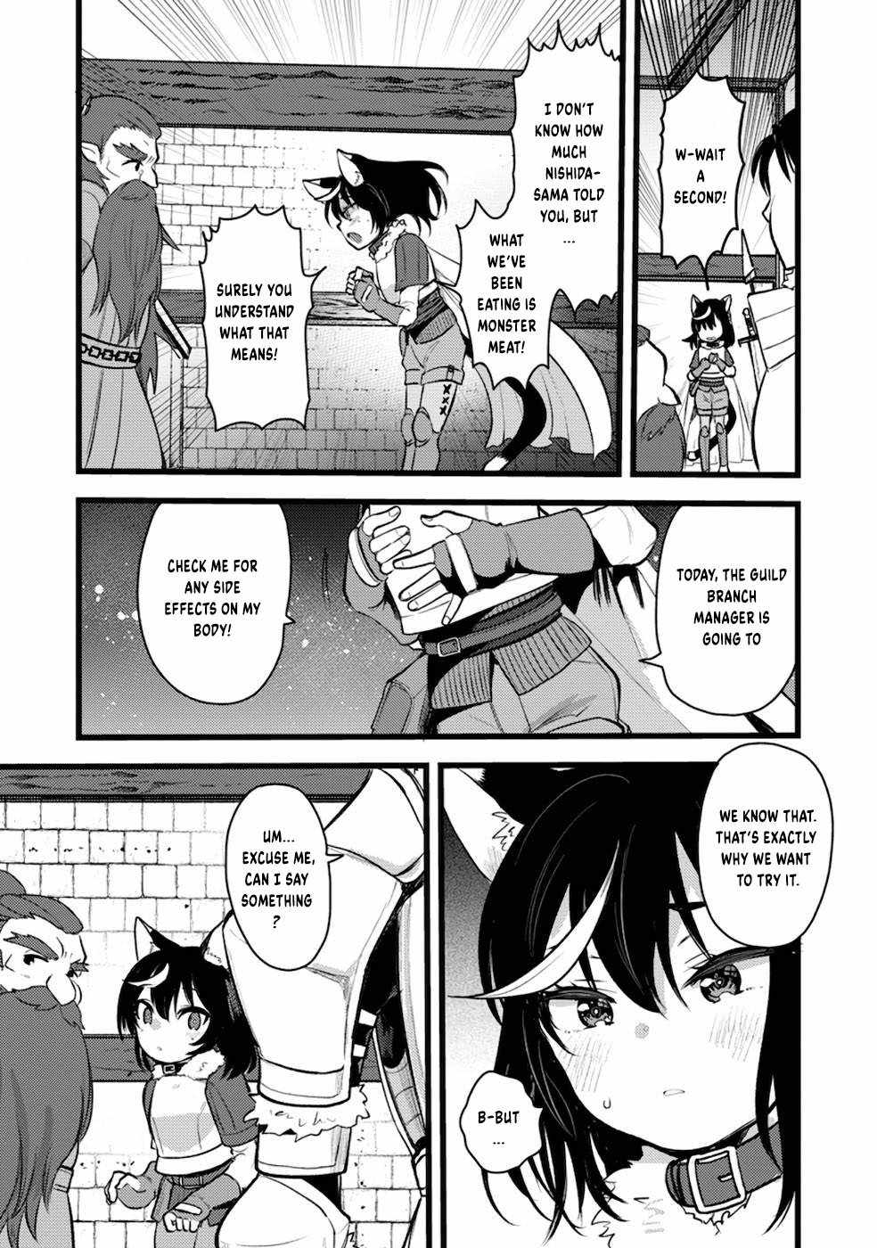 Yuusha ni Narenakatta Sanbaka Trio wa, Kyou mo Otoko Meshi wo Koshiraeru. Chapter 7 28